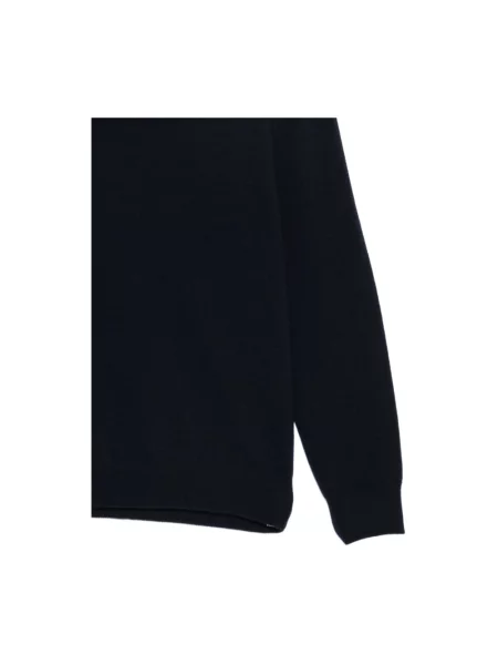 Dzianinowy sweter Piacenza 1733 niebieski