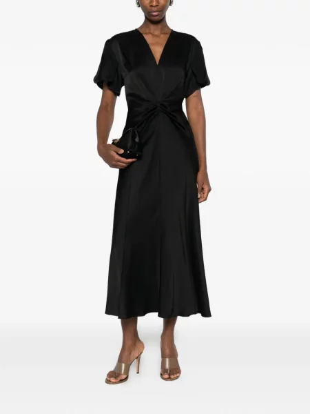 Rochie midi Victoria Beckham negru