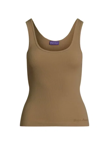 Top Ralph Lauren Collection tricotate maro