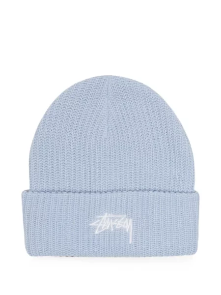 Kötött sapka Stüssy kék