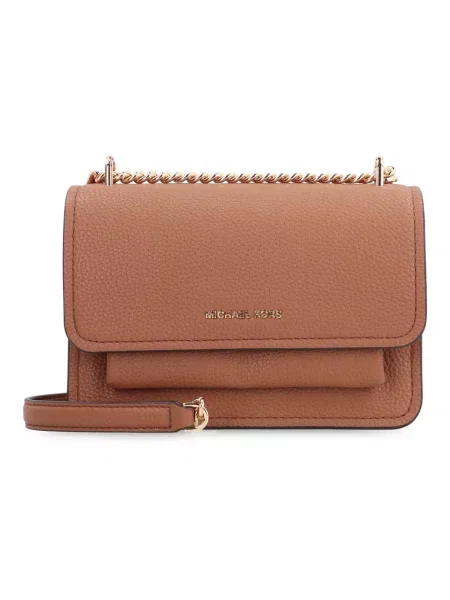 MICHAEL Michael Kors torebka skórzana brązowa