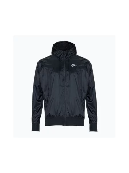 Куртка Nike Sportswear Windrunner чорно-біла біла