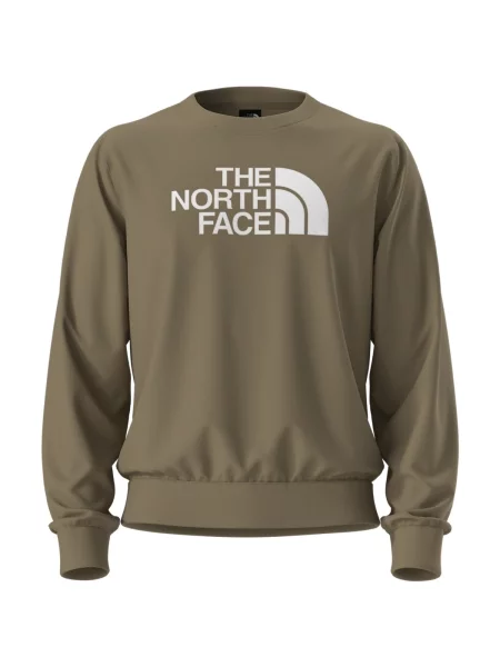 THE NORTH FACE Mikina ESSENTIAL / bílá hnědá