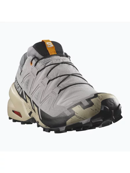 Кросівки для бігу Salomon Speedcross 6 GTX gull/white pepper/black білі