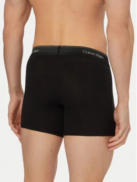 Boxeralsó Calvin Klein Boxer Brief 3 pairs black. Méret: L fekete