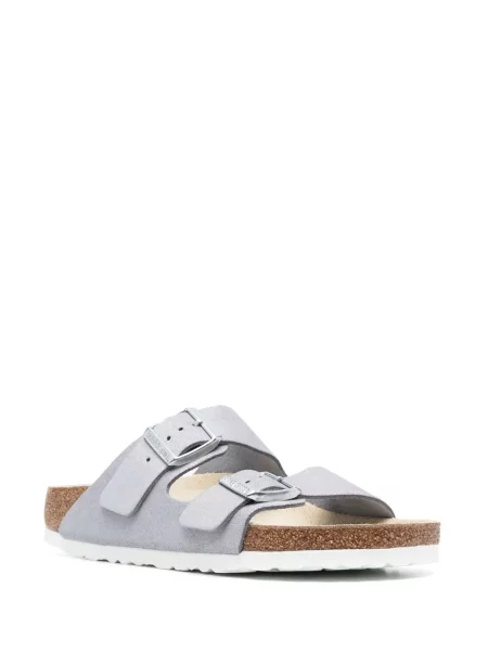 Sandalai Birkenstock su sagtimis violetinė