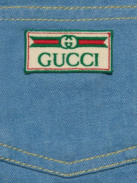 Džinsiniai šortai Gucci mėlyna