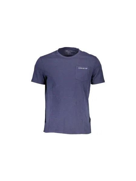 Tricou Guess Jeans albastru