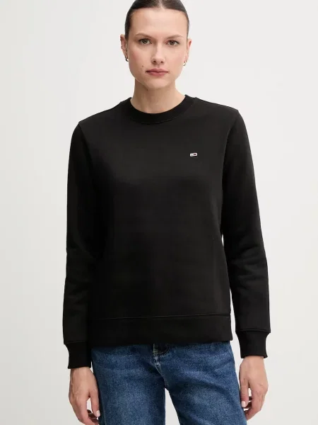 Tommy Jeans Mikina čierna