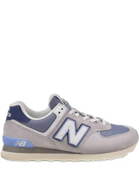 Papuci New Balance din piele de căprioară negru