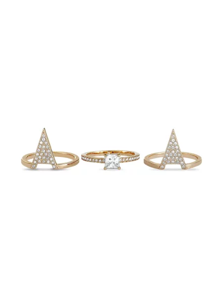 Inel Swarovski roz