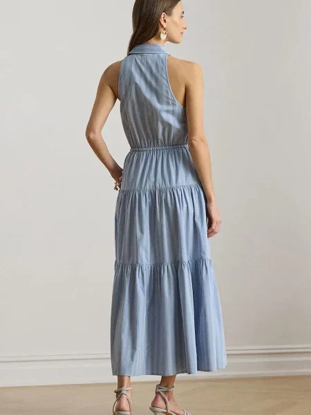 Lauren Ralph Lauren Rochie tip bluză pastel / deschis albastru