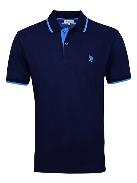 U.S. POLO ASSN. Marškinėliai tamsiai mėlyna