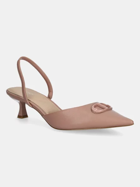 Обувки с дебел Aldo DELICATE с нисък с отворена розово
