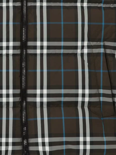 Vestă Burberry în carouri maro