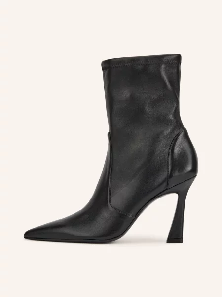 Stuart Weitzman Botki Vinnie Bootie 85 schwarz czarne