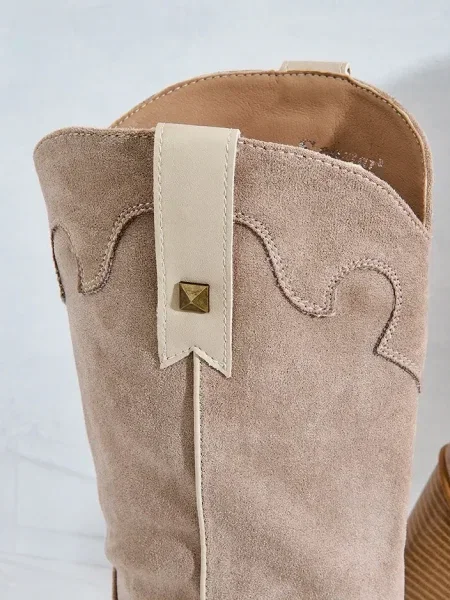 Botine Resti cowboy maro