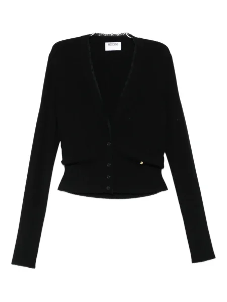 Cardigan Moschino de lână negru