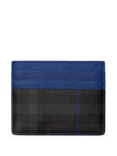 Portofel Burberry în carouri negru