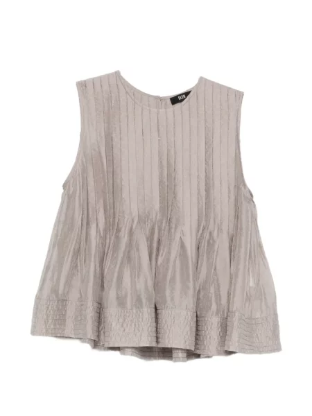 Bluzka Eleh plisowana szara