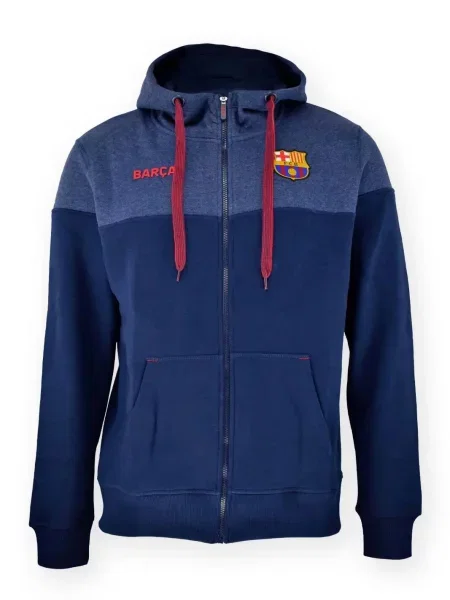 Bluza z kapturem FC Barcelona niebieska