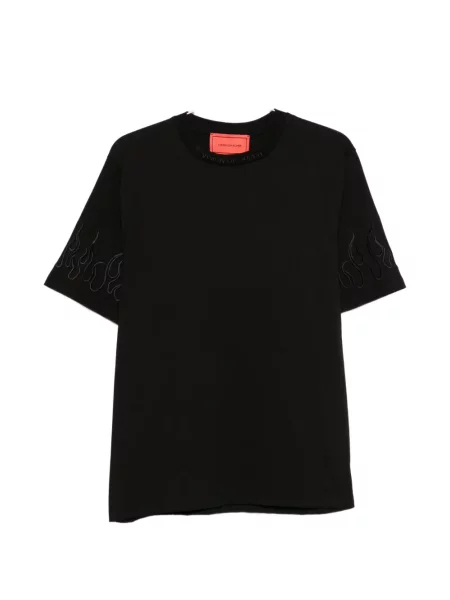 Tricou Vision Of Super cu broderie negru