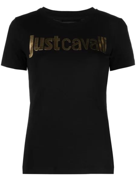 Тениска Just Cavalli черно