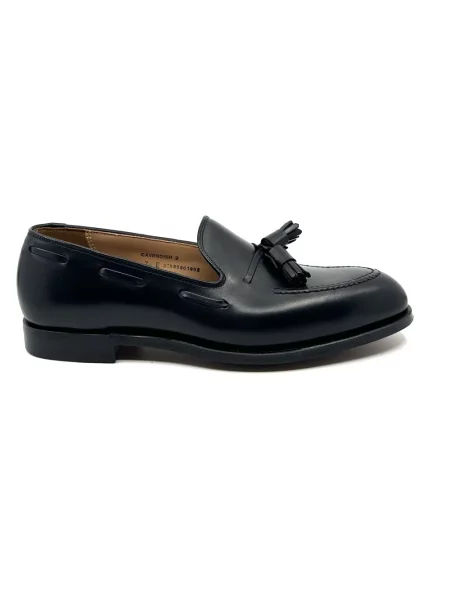 Półbuty Crockett & Jones skórzane czarne