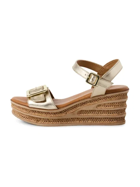 Pantofi Tamaris auriu