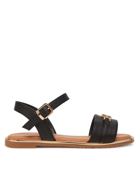 Sandali Tommy Hilfiger črna