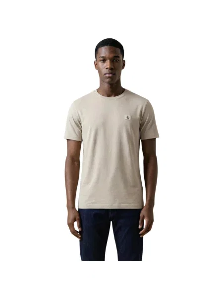 Calvin Klein Jeans Póló Ekru bézs