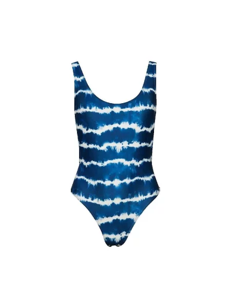 Costum de baie Superdry cu legături albastru