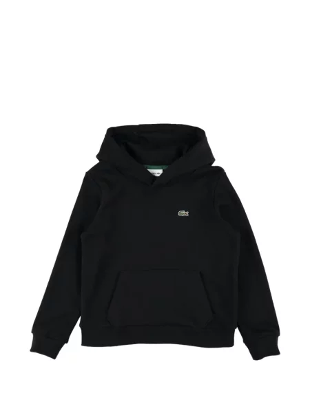 Bluza z kapturem dziecięca Lacoste czarna