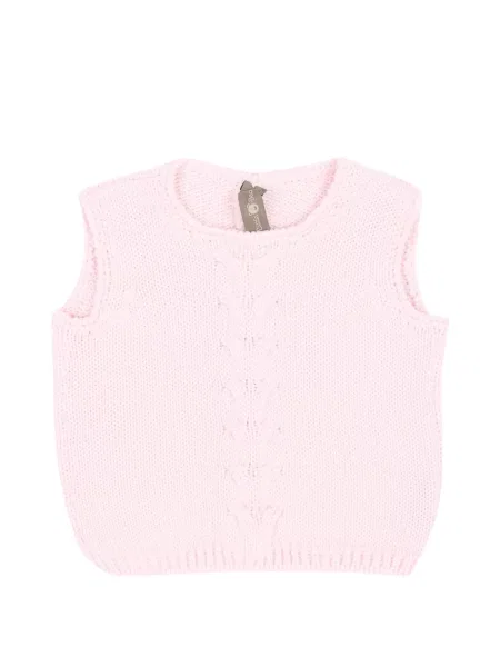 Sweter dziecięcy Little Bear różowy