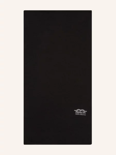 P.A.C. Chusta Wielofunkcyjna Merino Cell-Wool Pro+ Dwustronna schwarz czarna