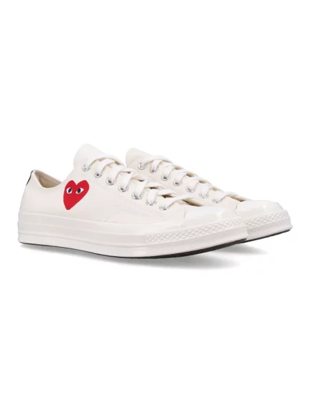 Sneakersy Converse w serca białe