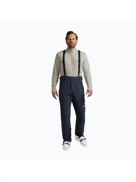 Pantaloni de schi pentru bărbați Jack Wolfskin Flowline Pro 2L Ins midnight sky