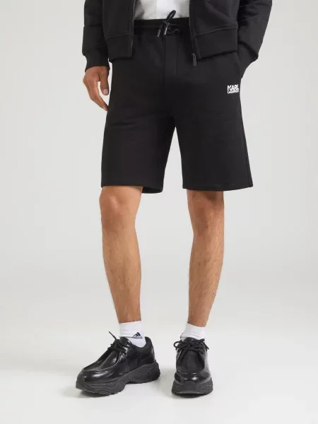 Športové nohavice Karl Lagerfeld čierna
