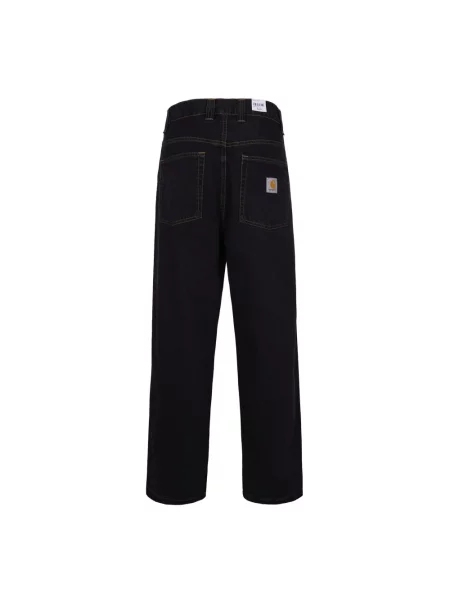 Spodnie Carhartt WIP Brandon Pant Black Stone Washed S czarne