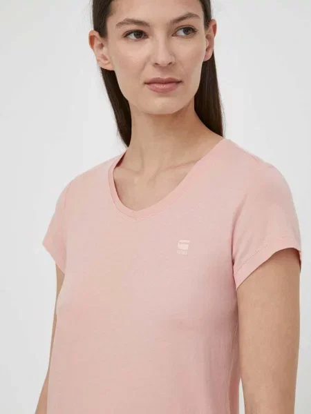 G-Star tričko Raw Eyben slim v t růžové