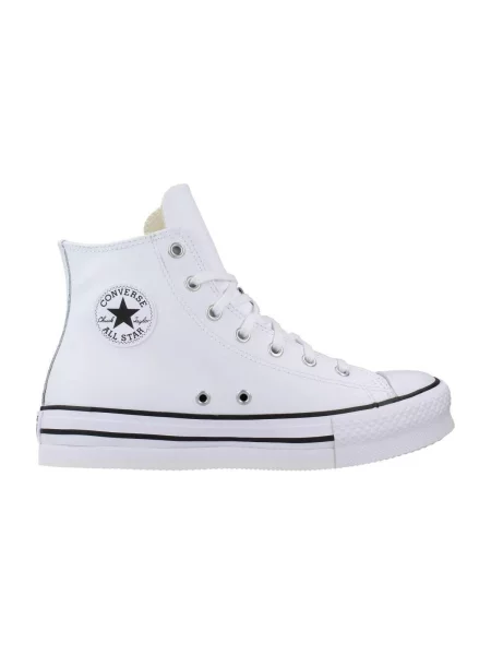 CONVERSE Tenisice CHUCK TAYLOR ALL STAR EVA LIFT crna bijela
