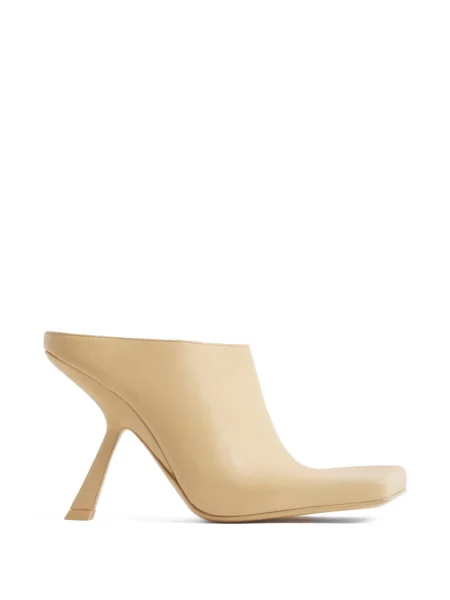 Papuci tip mules Mugler din piele