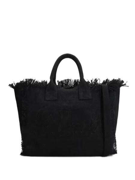 Geantă Mc2 Saint Barth cu broderie negru