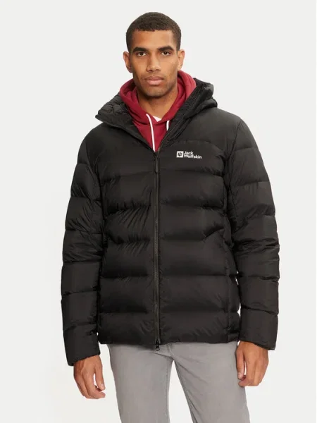 Jack Wolfskin Geacă din puf Nebelhorn negru