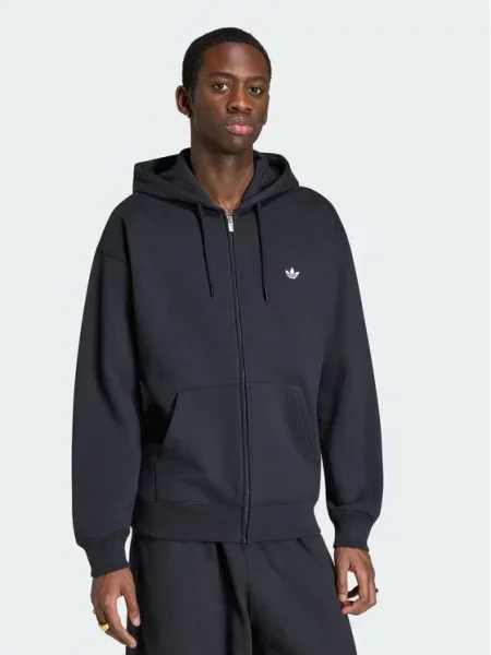 Adidas Hanorac Trefoil Essentials negru