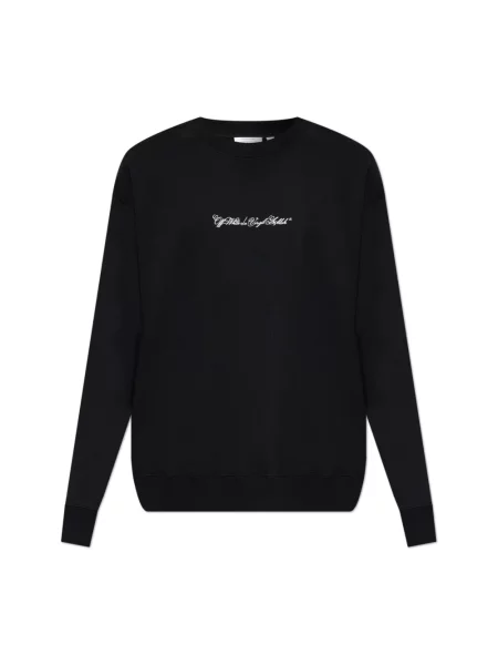 Bluza Off-white z logo biała
