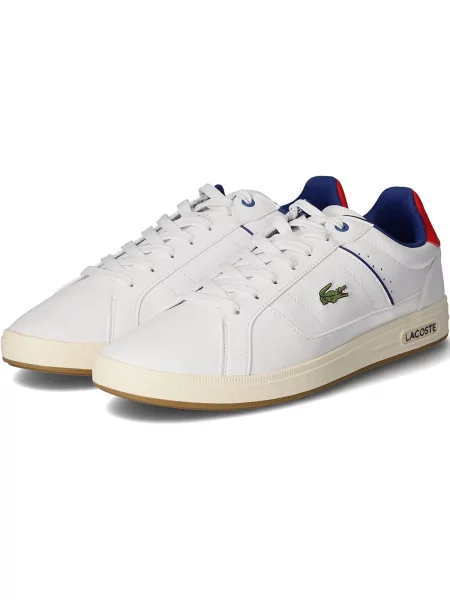 LACOSTE Nízke tenisky Europa Pro biela