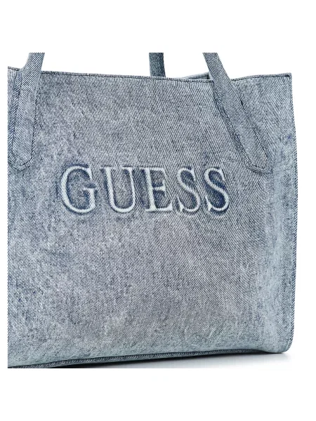 Geantă de mână Guess albastru