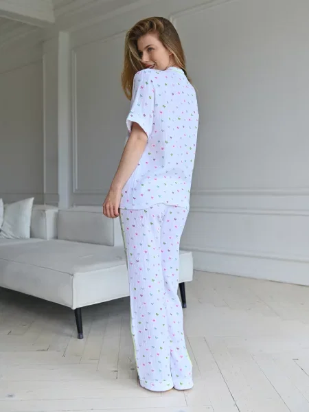 Піжама Elegante білий
