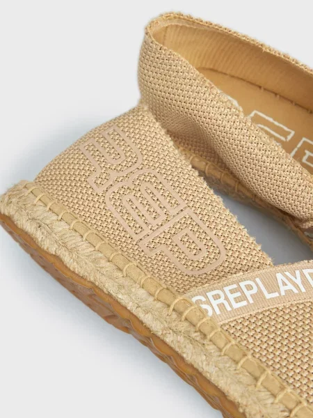 Эспадрильи Replay с сеткой бежевые